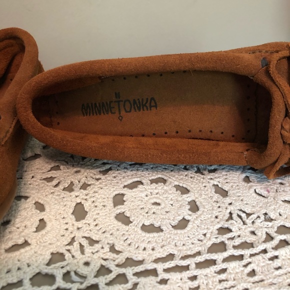 Minnetonka El Paso Southwestern Suede Moccasins - Picture 5 of 6